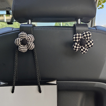 Άγκιστρο εσωτερικού αυτοκινήτου για την πλάτη του μπροστινού καθίσματος – απλό πλαστικό άγκιστρο αποθήκευσης με καρό σχέδιο