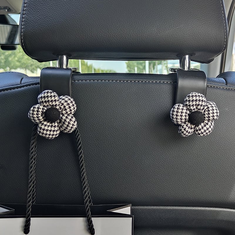 Άγκιστρο εσωτερικού αυτοκινήτου για την πλάτη του μπροστινού καθίσματος – απλό πλαστικό άγκιστρο αποθήκευσης με καρό σχέδιο