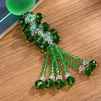 Ρητίνη κρυστάλλινο γκούρντ αυτοκινήτου αρωματοθεραπείας με φιάλη αιθέριου ελαίου, παραδοσιακό κινεζικό στυλ