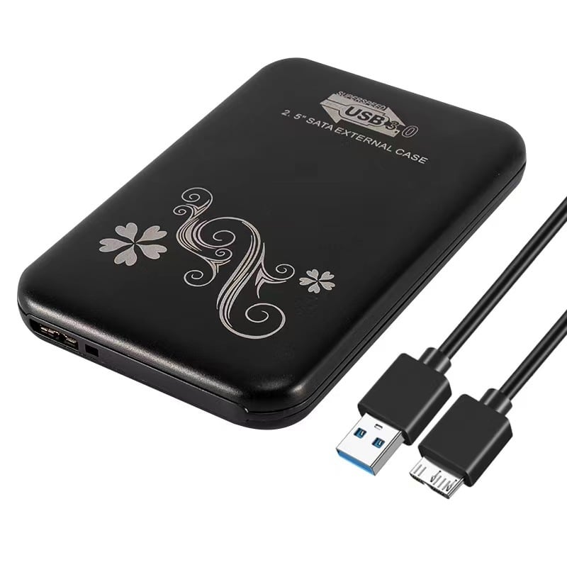 Carcasa externă pentru HDD laptop, SATA III, USB 3.0, Carcasă din aliaj de aluminiu, Suport până la 4TB