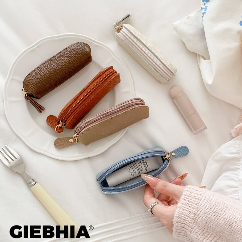 PU ādas tekstūras mini monētu maciņš, japāņu stilā, paplašināšanas funkcija, poliestera odere, izlaidums 2025 vasarā