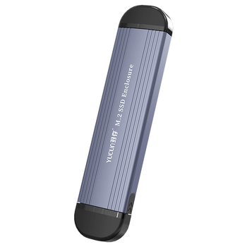 Carcasă externă NVMe M.2 SSD, Type-C USB 3.1, aliaj de aluminiu, suport până la 2 TB, 10 Gbps