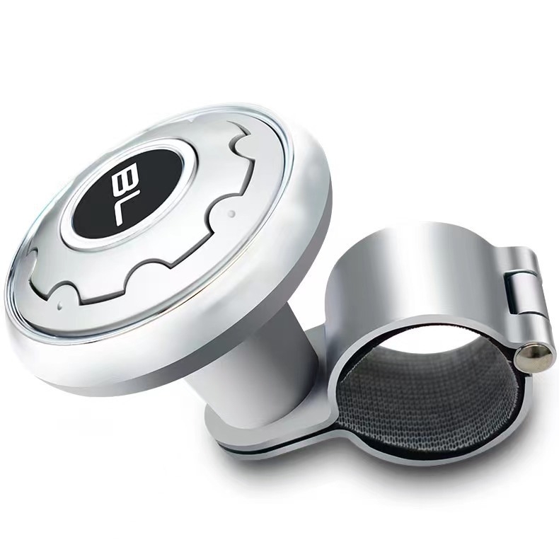 Μπάλα ενίσχυσης τιμονιού για οδήγηση με το ένα χέρι, καθολική συμβατότητα, ABS + κράμα ψευδαργύρου, σφαιρικό ρουλεμάν από ατσάλι, 114 g