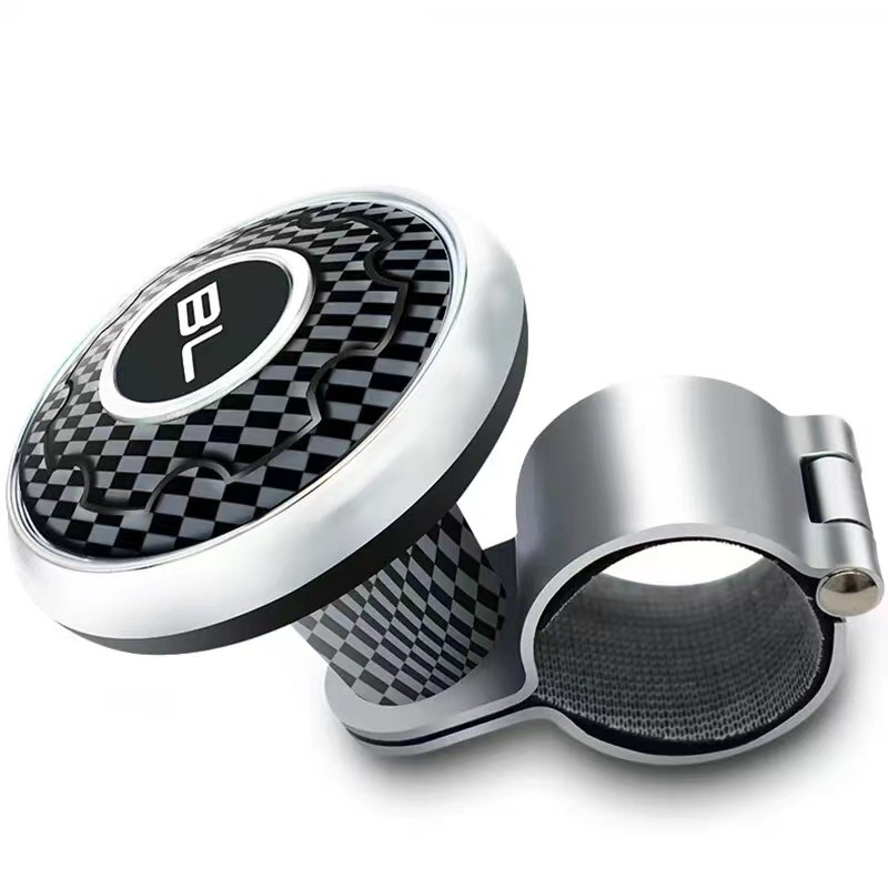 Μπάλα ενίσχυσης τιμονιού για οδήγηση με το ένα χέρι, καθολική συμβατότητα, ABS + κράμα ψευδαργύρου, σφαιρικό ρουλεμάν από ατσάλι, 114 g