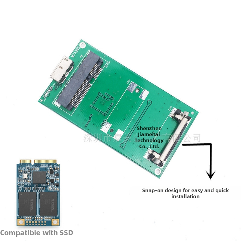 mSATA externá skriňa pre disk USB 3.0 MCA389 ASM1153E