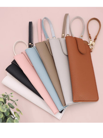 Szemüvegtáska levehető karkötővel, PVC bőrhatású textúrával, kültéri sportokra