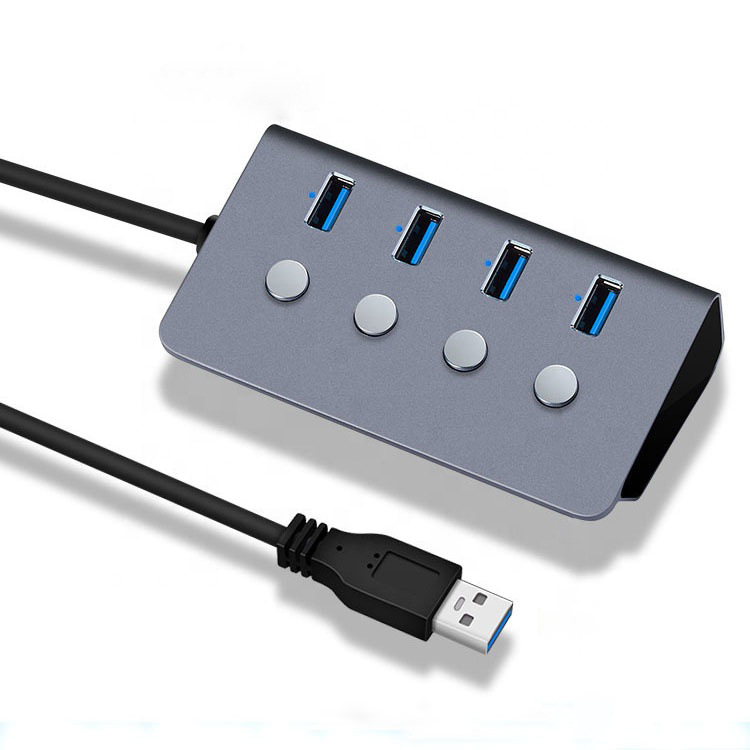 Βιομηχανικός σταθμός σύνδεσης USB 3.0 με 8 θύρες και ανεξάρτητους διακόπτες (εξωτερική τροφοδοσία) - Μοντέλο T292
