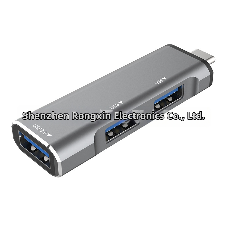slovjo SRJ-303C USB-C hub s 3 portmi, 5 Gbps, napájaný cez USB (bez externej energie)