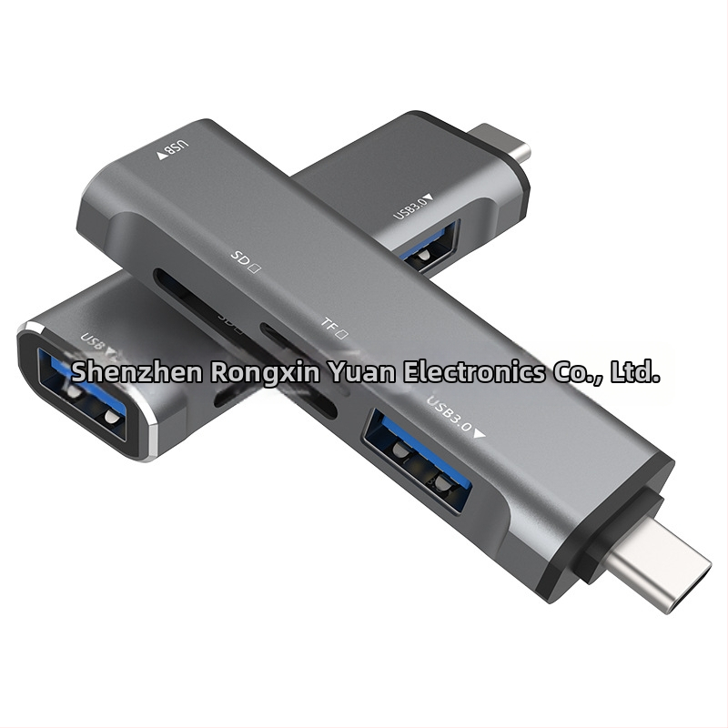 slovjo SRJ-303C USB-C hub s 3 portmi, 5 Gbps, napájaný cez USB (bez externej energie)