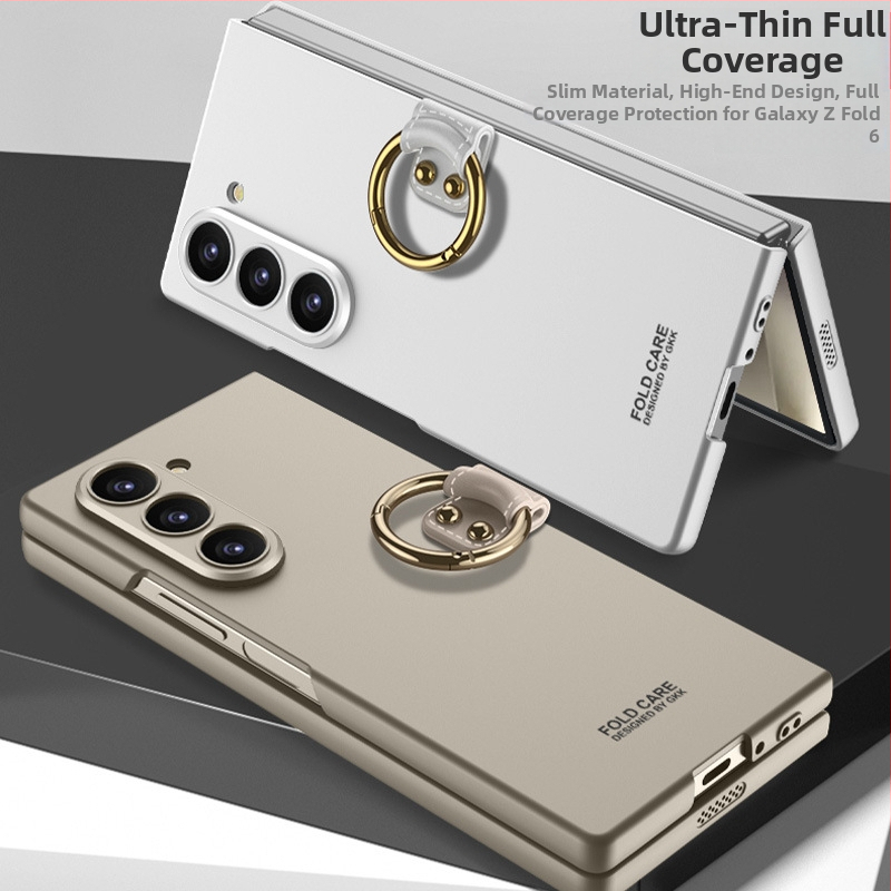 GKK Samsung Galaxy Z Fold6 telefona vāciņš – PC materiāls, injekcijas formēšana, flip stils