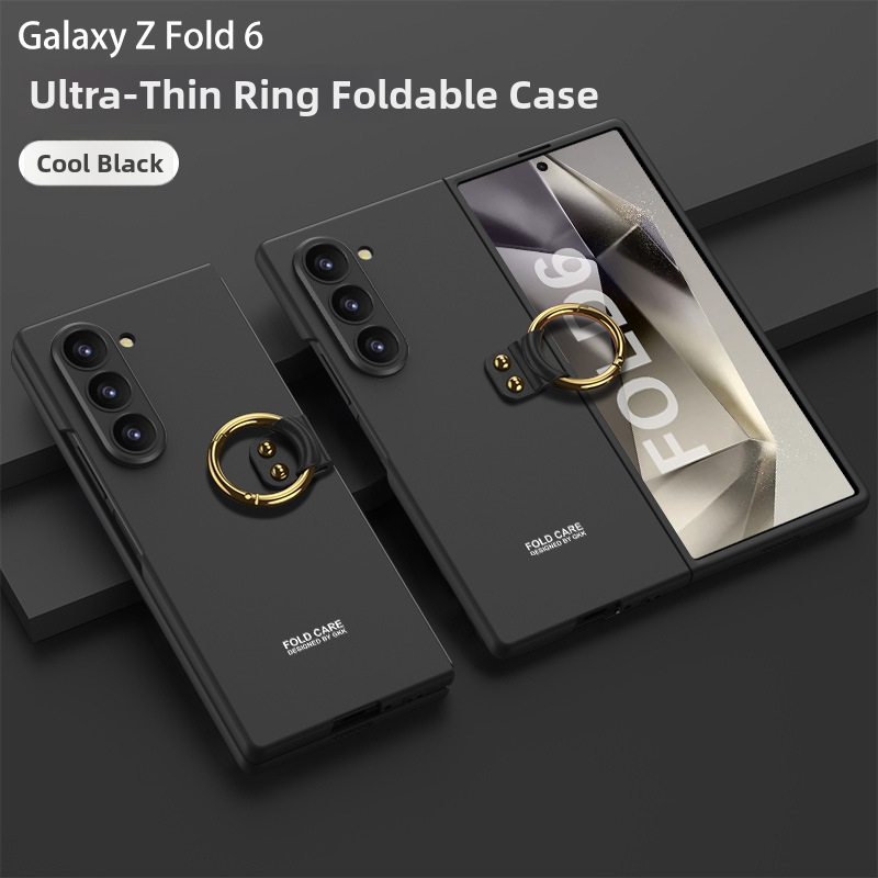 GKK Samsung Galaxy Z Fold6 telefona vāciņš – PC materiāls, injekcijas formēšana, flip stils