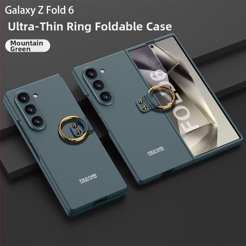 GKK Samsung Galaxy Z Fold6 telefona vāciņš – PC materiāls, injekcijas formēšana, flip stils
