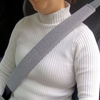 Automašīnas drošības jostas plecu spilventiņi – sintētiskas šķiedras, universāls visām sezonām