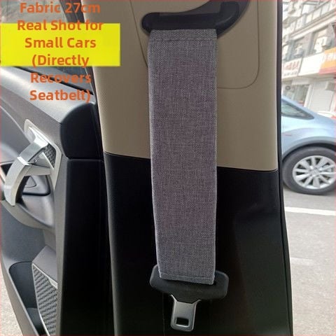 Automašīnas drošības jostas plecu spilventiņi – sintētiskas šķiedras, universāls visām sezonām