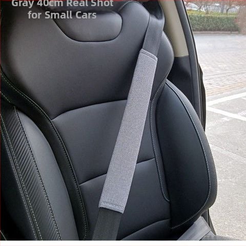 Automašīnas drošības jostas plecu spilventiņi – sintētiskas šķiedras, universāls visām sezonām