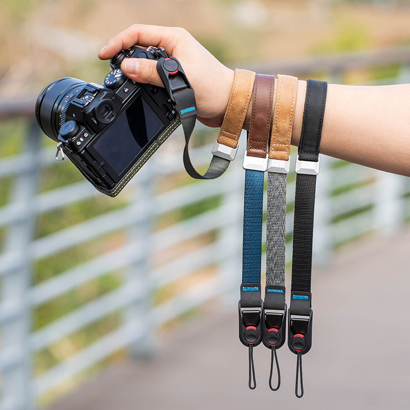 YY λουράκι καρπού για φωτογραφικές μηχανές SLR και χωρίς καθρέπτη με γρήγορη απελευθέρωση