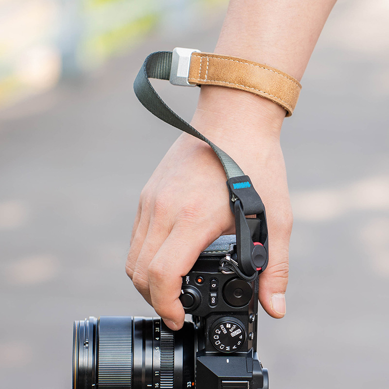 YY λουράκι καρπού για φωτογραφικές μηχανές SLR και χωρίς καθρέπτη με γρήγορη απελευθέρωση