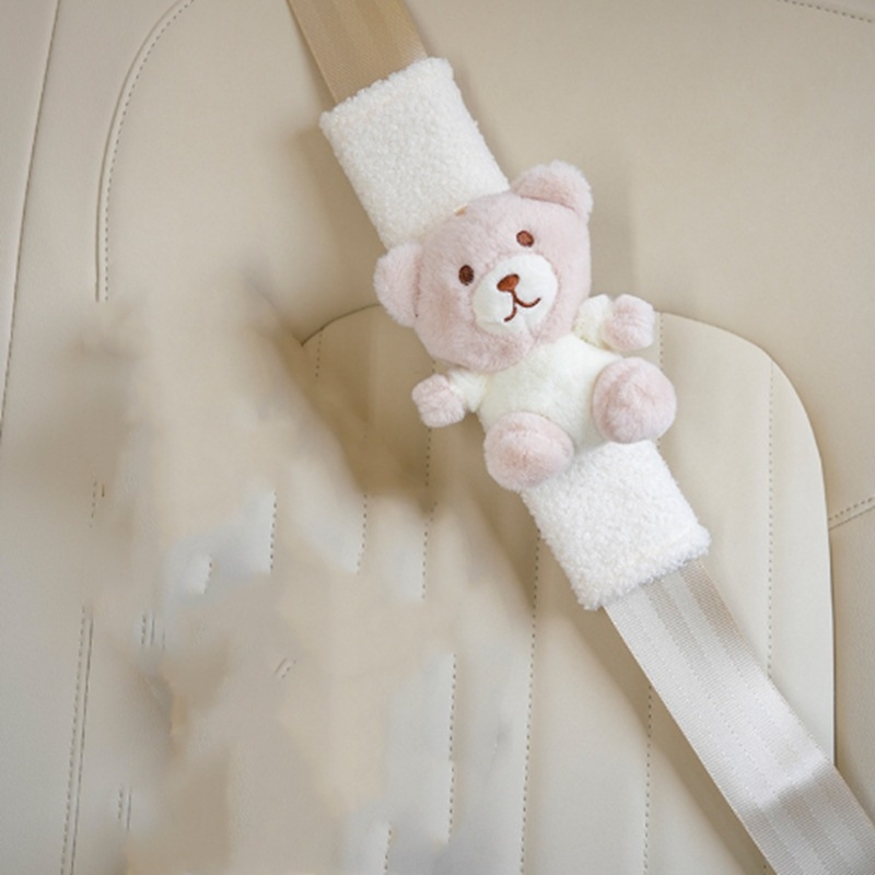 Padă pentru umărul curelei de siguranță auto, poliester, moale, anti-strângere, greutate 0.3