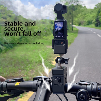 Suport ghidon pentru DJI Pocket 3 cu clemă puternică