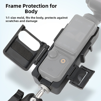 Suport ghidon pentru DJI Pocket 3 cu clemă puternică