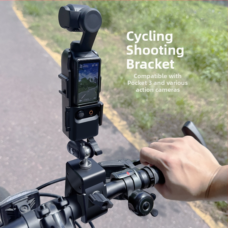 Suport ghidon pentru DJI Pocket 3 cu clemă puternică