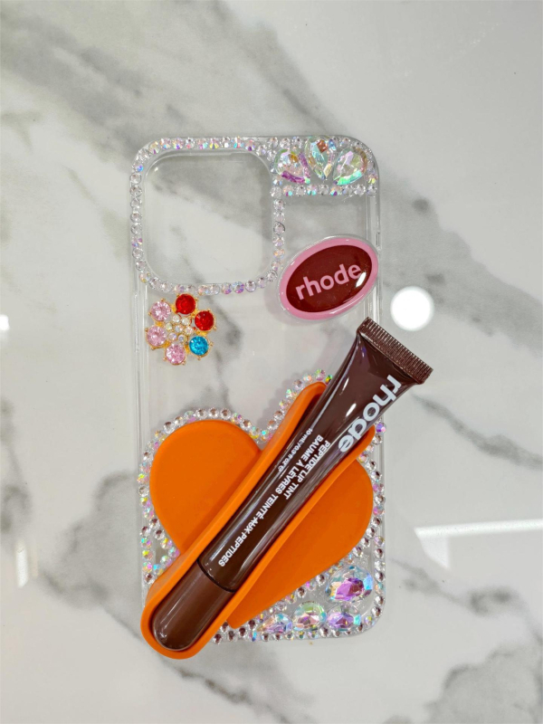 Ръчно изработен 2-in-1 силиконов защитен калъф за iPhone 11-14 Pro/Pro Max, с опция за персонализиране, луксозен стил