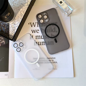 Калъф за Apple iPhone, PC материал, матово покритие, магнитно заключване, удароустойчив, анти отпечатъци