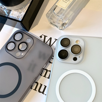 Калъф за Apple iPhone, PC материал, матово покритие, магнитно заключване, удароустойчив, анти отпечатъци