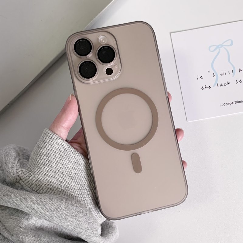 Калъф за Apple iPhone, PC материал, матово покритие, магнитно заключване, удароустойчив, анти отпечатъци