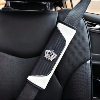 Autó öv vállpárna – szövet, testreszabható, dekoratív belső kiegészítő