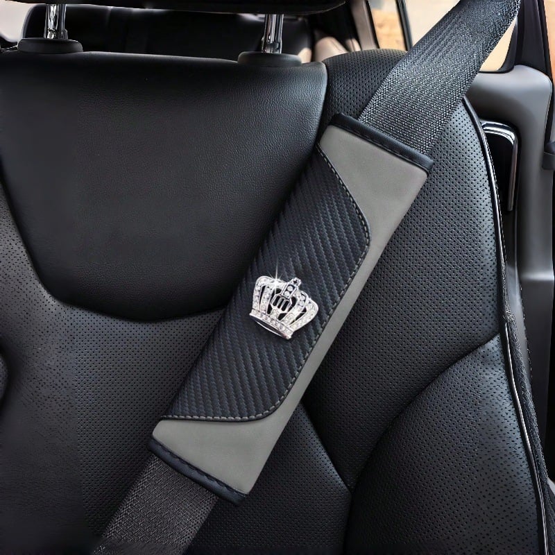 Autó öv vállpárna – szövet, testreszabható, dekoratív belső kiegészítő
