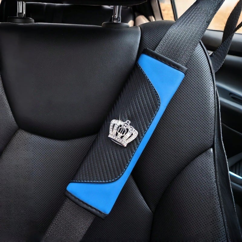 Autó öv vállpárna – szövet, testreszabható, dekoratív belső kiegészítő