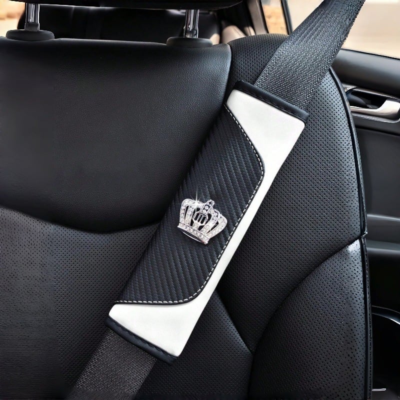 Autó öv vállpárna – szövet, testreszabható, dekoratív belső kiegészítő