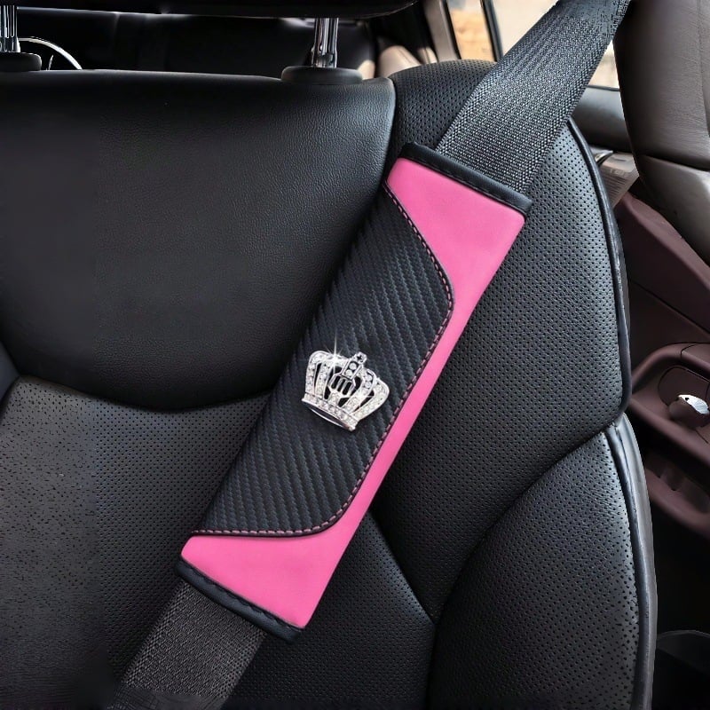 Autó öv vállpárna – szövet, testreszabható, dekoratív belső kiegészítő