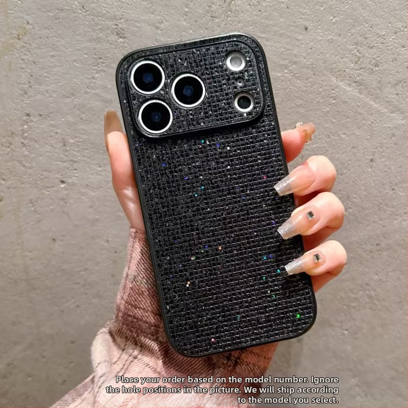 Carcasă de protecție din silicon, cu accente electroplate, anti-cadere, cu brățară, compatibilă cu iPhone 11 Pro/11 Pro Max, 12 Pro/Max, 13 Pro/Max, 14 Pro/Max