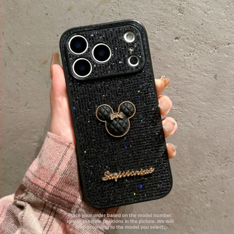 Carcasă de protecție din silicon, cu accente electroplate, anti-cadere, cu brățară, compatibilă cu iPhone 11 Pro/11 Pro Max, 12 Pro/Max, 13 Pro/Max, 14 Pro/Max