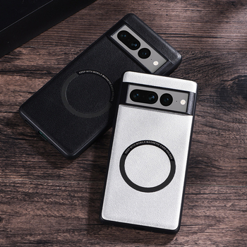 Pouzdro pre Google Pixel – imitácia kože, biznis štýl, magnetické priťahovanie, prispôsobiteľné, plná ochrana Pixel 9/10 a 6/7/8