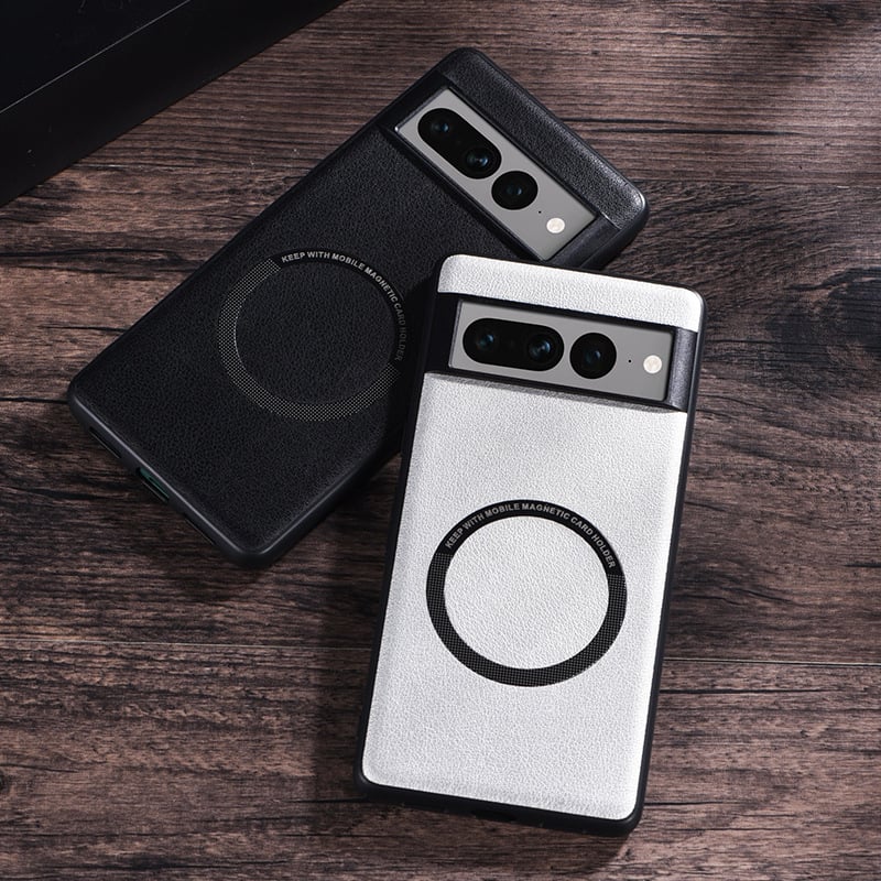 Pouzdro pre Google Pixel – imitácia kože, biznis štýl, magnetické priťahovanie, prispôsobiteľné, plná ochrana Pixel 9/10 a 6/7/8