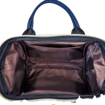 Geantă de tip doctor, Oxford, închidere cu fermoar, căptușeală poliester, formă tridimensională orizontală pătrată