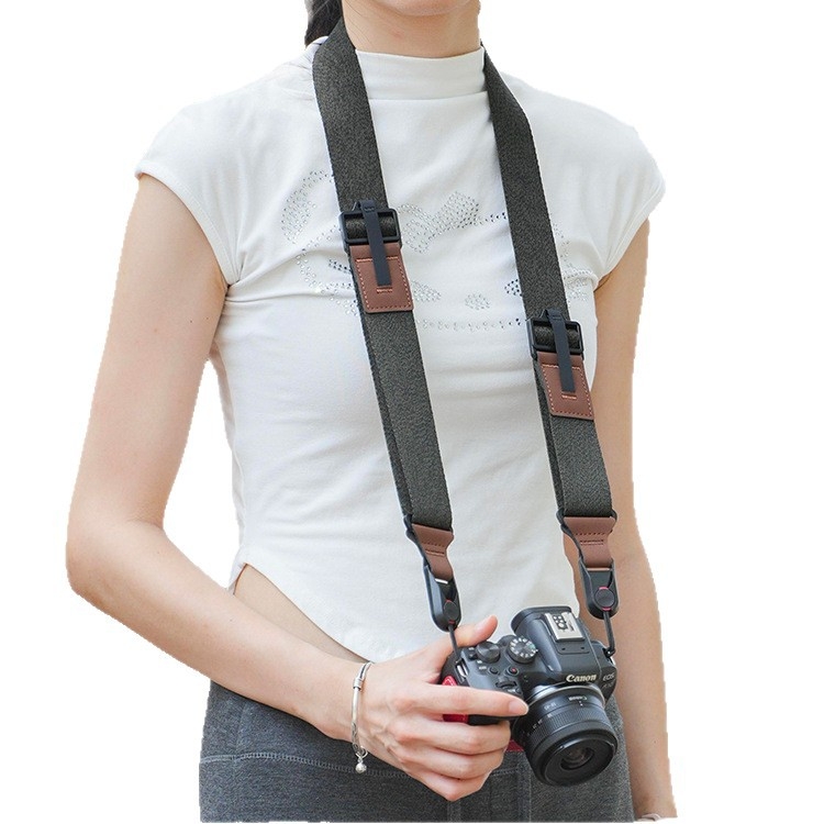 Λουρί ώμου για mirrorless κάμερες με γρήγορη απελευθέρωση, συμβατό με Canon R50, Nikon Z30, Fuji X-T50, Sony A7C II