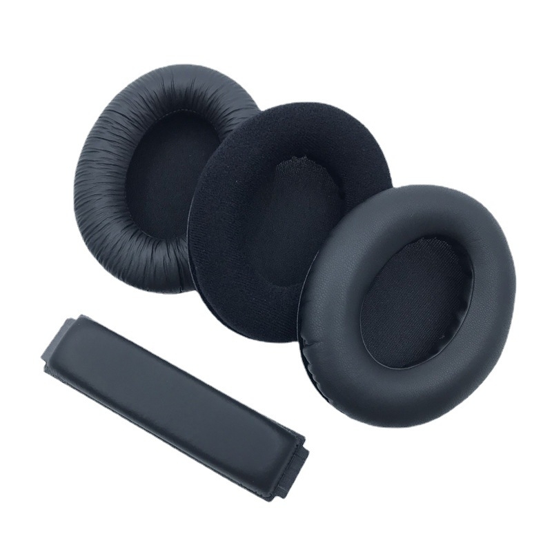 Set ušnih jastučića i jastučića za glavu za Sennheiser HD4 seriju (HD419/HD429/HD439/HD449/HD418/HD428/HD448) – proteinska koža, jednostavna instalacija