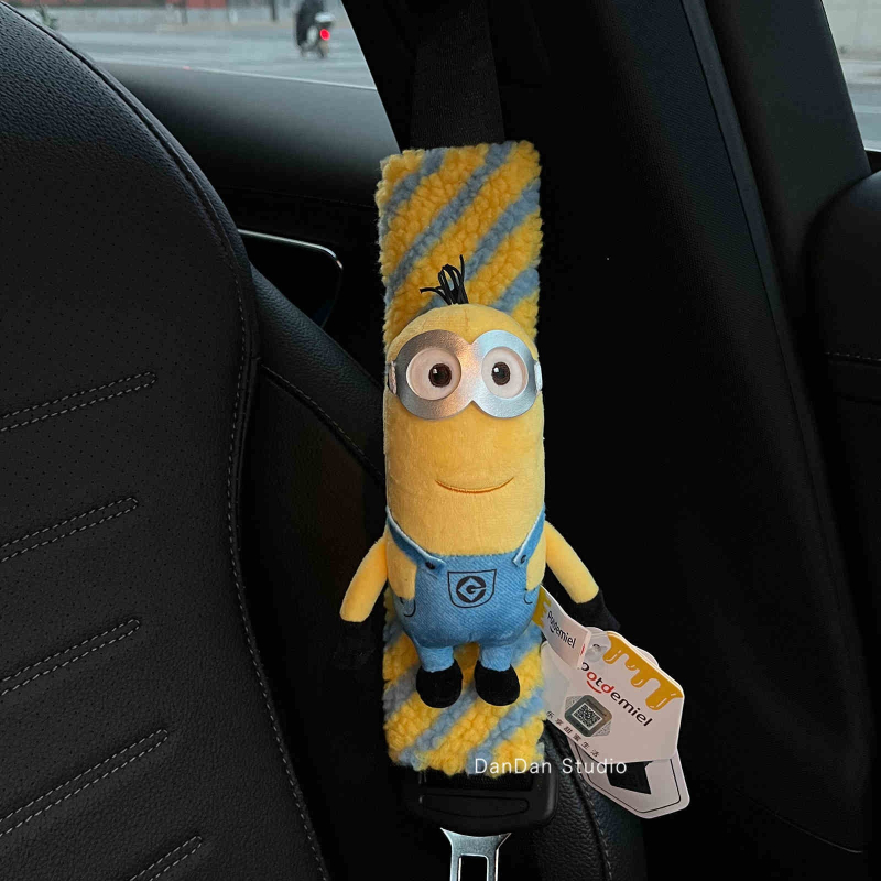 Nadlak ramena sigurnosnog pojasa automobila s Minion Tim Bear, slatka auto dekoracija za parove, Shuai hao, 0,3 kg
