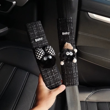 Dekorativna podloška za sigurnosni pojas automobila, poliester, 40 g
