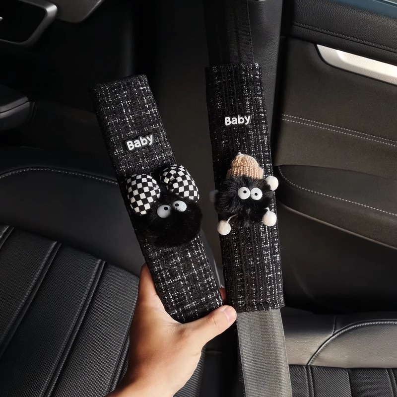 Dekorativna podloška za sigurnosni pojas automobila, poliester, 40 g