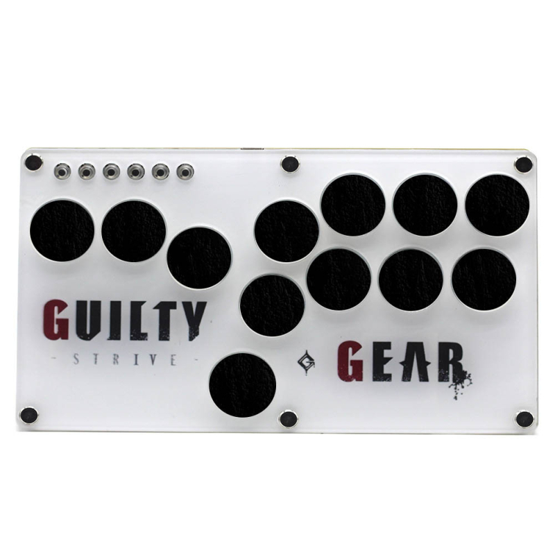 Capac posterioară pentru Hitbox Raspberry Pi tastatură de luptă cu 16 taste – USB, acrilic, LED, desene personalizate, imprimare a logo-ului disponibil