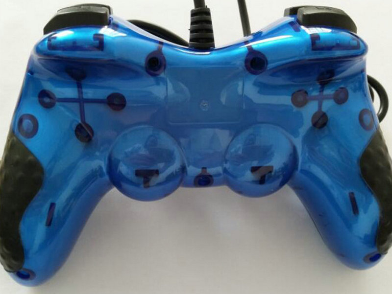 Drôtový gamepad 600USB s vibráciou pre PC – USB, 1–2 hráčov