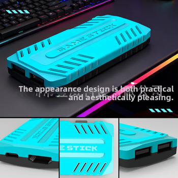 U36 Nostalģijas spēļu konsole ar 2.4G bezvadu savienojumu ar televizoru HDMI, 64GB atmiņa, Android platforma, atbalsts diviem spēlētājiem