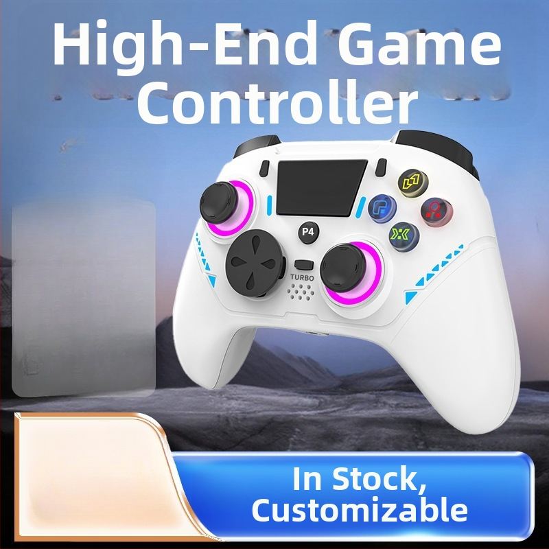 Herný ovládač s Makro programovaním, Bezdrôtový Bluetooth, rozhranie Type-C, Vibrácia, kompatibilný s PS4/PS3/Android/iOS/PC/Switch