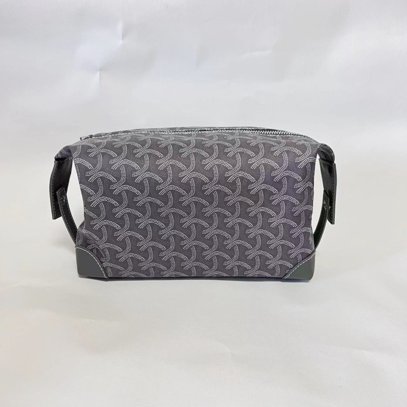 Τσαντάκι καλλυντικών από καμβά με εκτύπωση γραμμάτων, unisex, επένδυση από βαμβάκι, αστικός μινιμαλιστικός στυλ