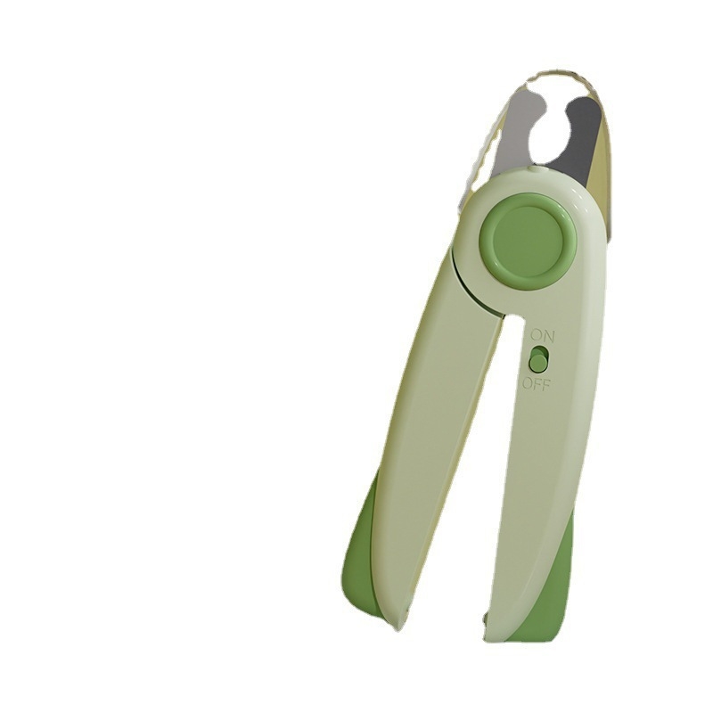 Clește pentru unghii câine și pisică cu LED, design sigur previne rănirea, Fără import, Fără etichetă privată licențiată